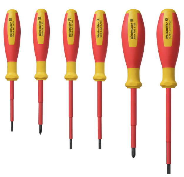 Imagem de CONJUNTO DE 6 CHAVES SDI SET S2.5-5.5/PH1/2 ISOLADAS 1000V AC / 1500V DC WEIDMULLER             