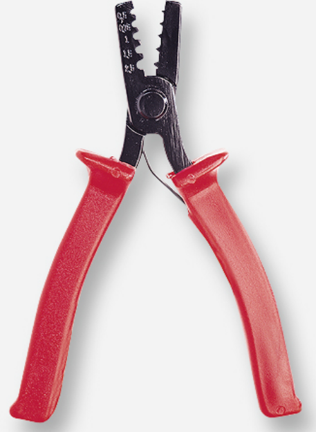 Imagem de ALICATE DE CRAVAR PONTEIRAS ISOLADAS 0.5mm - 2.5mm SOFAMEL