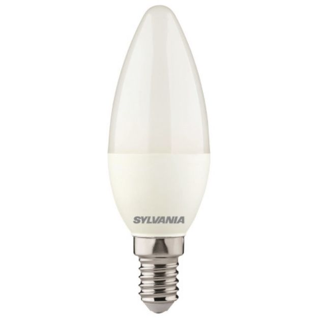 Imagem de LAMPADA DE LED TOLEDO CANDLE V7 470LM 6500K E14 4.5W SYLVANIA