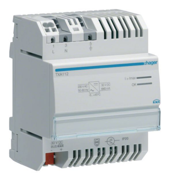 Imagem de FONTE ALIMENTAÇÃO KNX 640MA TXA112